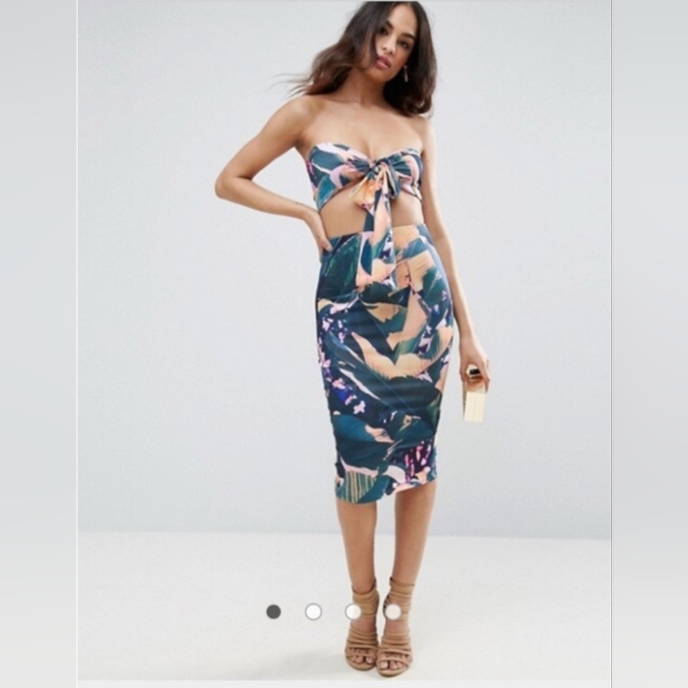 ASOS Multicolor Tropical Print Set